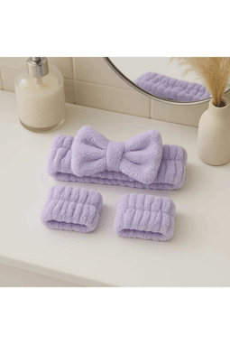 Saç Bandı ve Bileklik Seti – Makyaj & Yüz Yıkama İçin