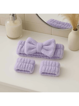 Saç Bandı ve Bileklik Seti – Makyaj & Yüz Yıkama İçin