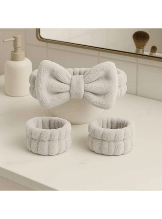 Saç Bandı ve Bileklik Seti – Makyaj & Yüz Yıkama İçin