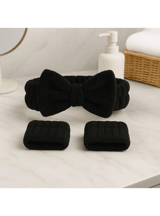 Saç Bandı ve Bileklik Seti – Makyaj & Yüz Yıkama İçin