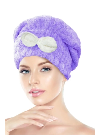 Banyo sonrası saç bonesi