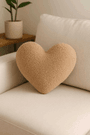 CHIZGY Welsoft Kalp Yastık Dekoratif Peluş Yumuşak Süs Yastığı Pofuduk Ev Dekoru 
