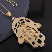 Fatıma Ana'nın Eli Özel Tasarım Mührü Süleyman Kolye 