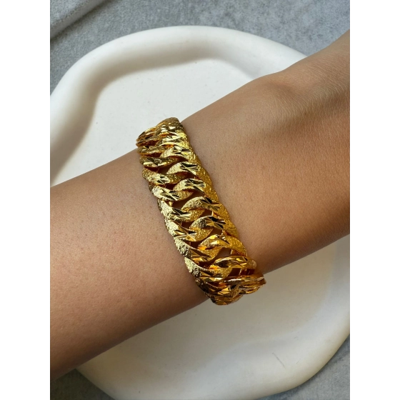 22 Ayar Altın Kaplama Bileklik