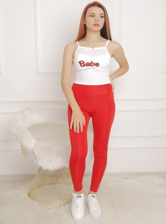 İp Askılı Atlet Kırıkbeyaz