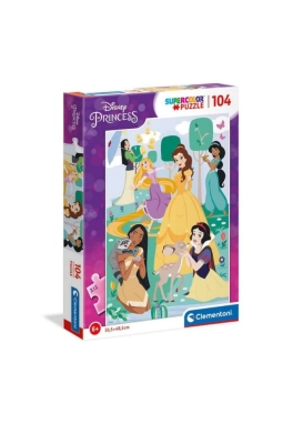 Clementoni Disney Princess Orman Macerası 104 Parça Puzzle