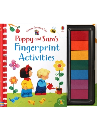 Poppy and Sam's fingerprint activities