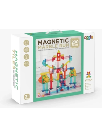 Magnetic Tiles Marble Run 200 Parça Manyetik Oyun Seti 