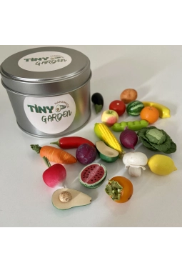 Tiny Garden Minyatür Meyve Sebze Oyuncağı (20'li ) Avantajlı Set 