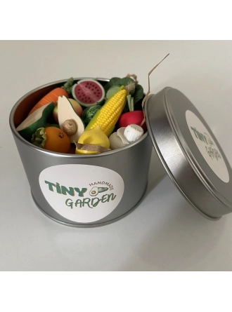 Tiny Garden Minyatür Meyve Sebze Oyuncağı (20'li ) Avantajlı Set 