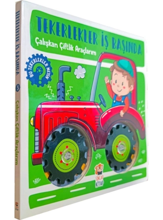 Sincap Kitap 2'li Set (Merhaba Çiftlik  - Tekerlekler Iş Başında Çalışkan Çiftlik Araçlarım)