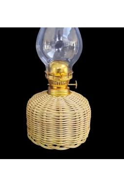 Bambu Kılıflı Gaz Lambası