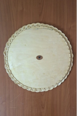 Bambu Yuvarlak Ayna 41 cm