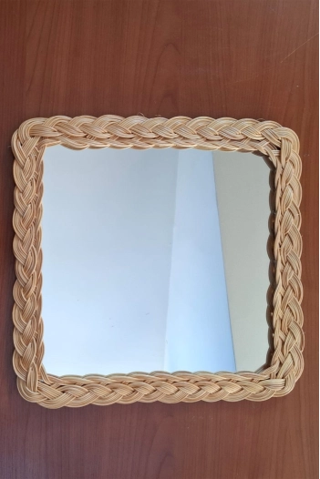 Bambu Kare Ayna 33 x 33 cm