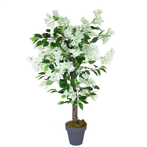 Yapay Beyaz Begonvil Ağacı 110 cm