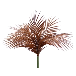 Yapay Areca Palmiyesi Demet Kahverengi 50 cm
