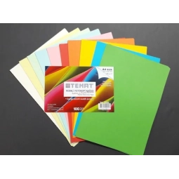 Temat 100 Syf Renkli Fotokopi Kağıdı Fosforlu Renkler