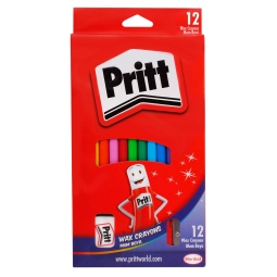 Pritt Silinebilir Pastel Boya 12 Renk Multı Crayon
