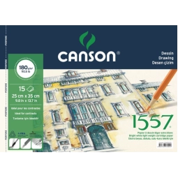 Canson 1557 Resim Ve Çizim Blok 180Gr 25X35 15 Yaprak Resim Defteri