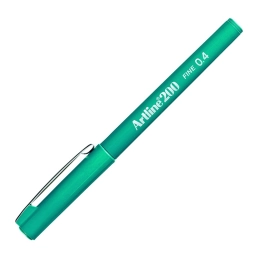 Artline 200N Fine Writing Pen Dark Green