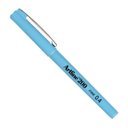 Artline 200N Fine Writing Pen Light Blue