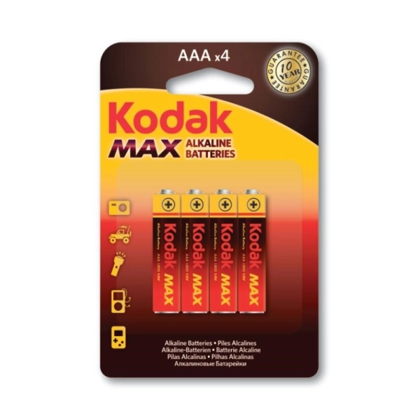 Kodak K3A-4 Ultra Premıum Blister 4Lü İnce Pil