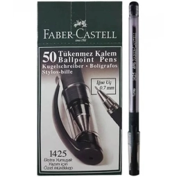 Faber 1425 İğne Uç Tükenmez Kalem Siyah