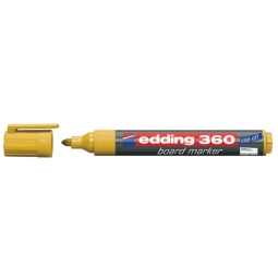 Edding Beyaz Tahta Kalemi Sarı E-360