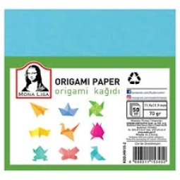 Monalisa Origami Kağıdı 11.9X11.9 50 Yap.