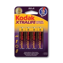 Kodak Kaa-4 Xtralıfe Alkalin Blister 4Lü Kalem Pil