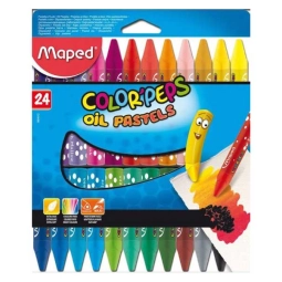 Maped Color' Peps Yağlı Pastel 24'Lü