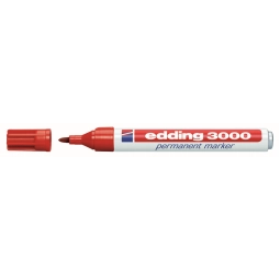 Edding Permanent Markör Kırmızı Ed-3000