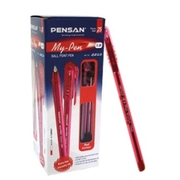 Pensan My-Pen Tükenmez Kalem Kırmızı 1 mm