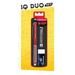 Pensan Iq-Duo Set 0,7 Mm Karışık Renkli Silgi+Min