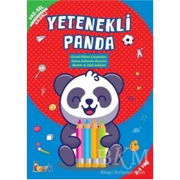 Ema Yaz-Sil Kitapları Yetenekli Panda / Bıcırık