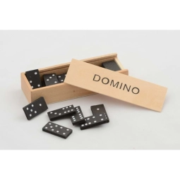 Ahşap Domino Kutulu