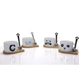 Panda Modelli Mıknatıslı Kahve Fincanı