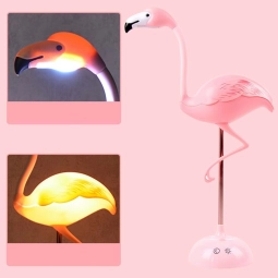 Ledli Dokunmatik Flamingo Lamba