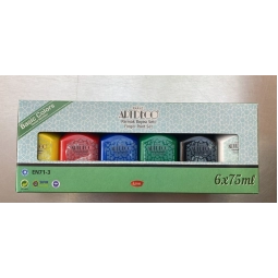 Artdeco Parmak Boyası Seti 6X75Ml Temel Renkler Kampanyalı Ürün
