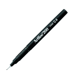 Artline 200N Fine Writing Pen Black