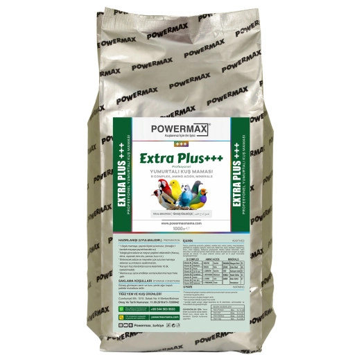 EXTRA PLUS +++  YUMURTALI Mama 10kg  ÖZEL  İNDİRİMLİ 