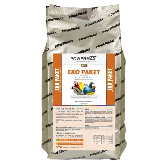 Eko paket kuş maması 10.kg  ( ÖZEL İNDİRİMLİ)