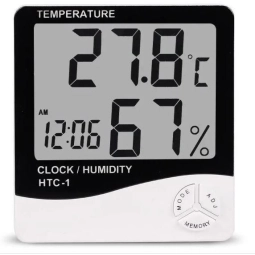 Htc1 Termometre Isı ve Nem ölçer