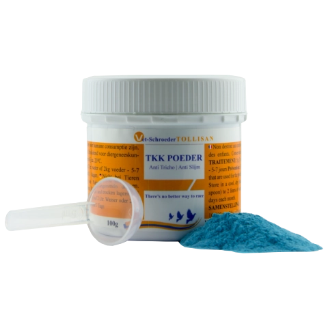 Tkk Poeder 100 gr Canker (Trichomoniasis, Hexamitiasis ve giardia)