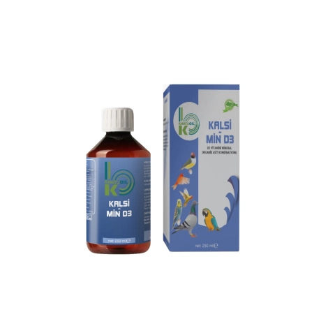 Kanatlı oil KALSİ – MİN D3 sıvı kaslsiyum   250ml