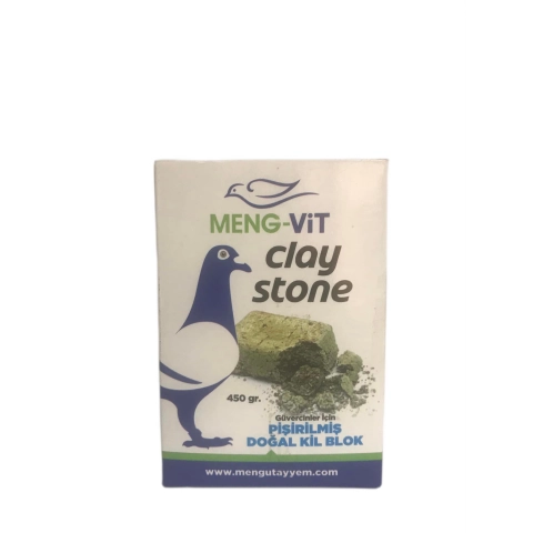 Meng-Vit Clay Stone 450Gr Pişirilmiş Doğal Kil Blok