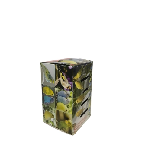 küçük kuş kutusu baskılı 13x8cm