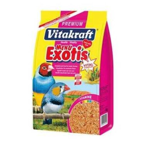Vitakraft Menü Premium Egzotik Finch Kuş Yemi 500 Gr.