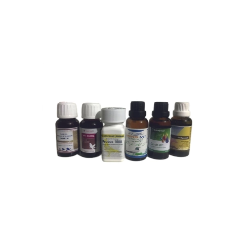 Kuşlar icin en önemli 6 ürün en kaliteli set 30 ml 