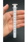 DOZAJ PİPETİ - 10 ML - PLASTİK ENJEKTÖR, ÖLÇÜLÜ 